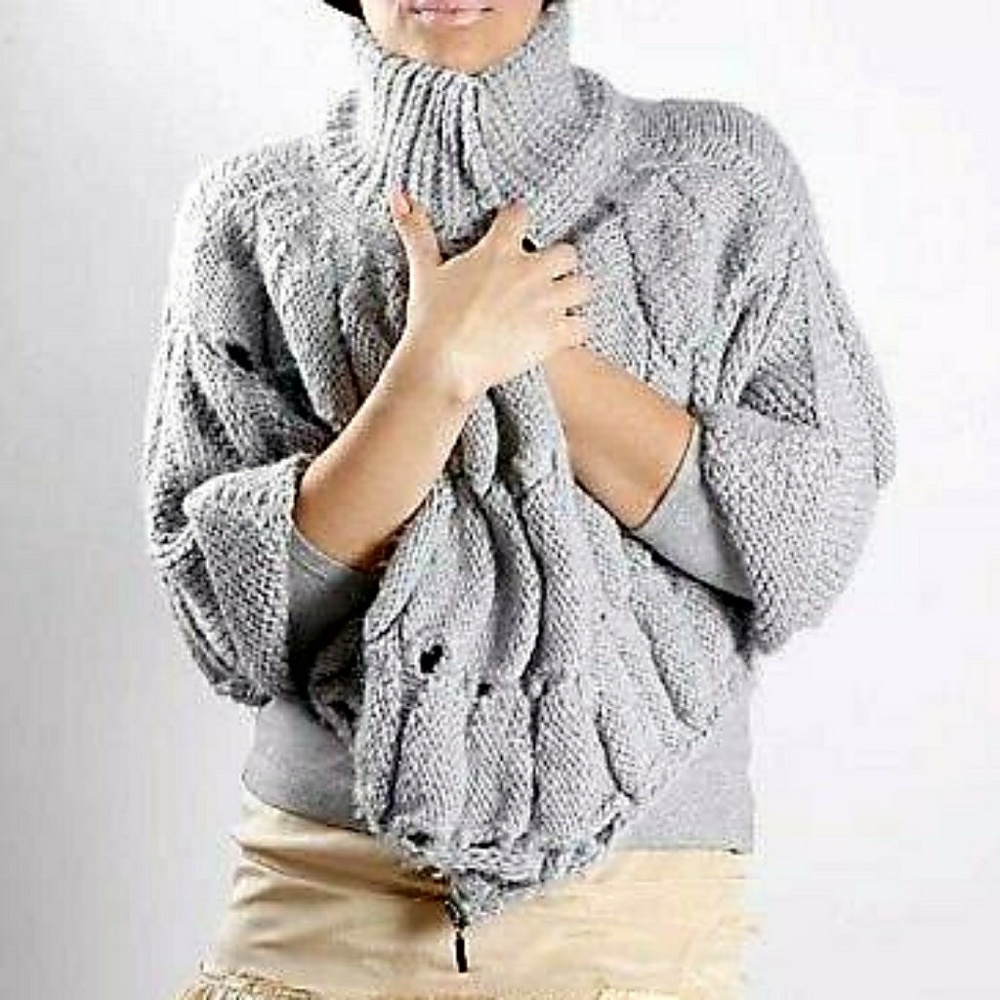 Tarnish Amazing Cape-Like Sweater!